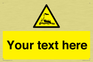 Custom Warning wind over tide conditions